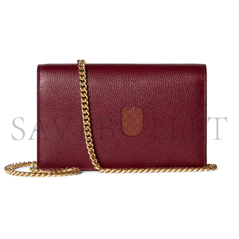 GUCCI GG MARMONT WALLET ON CHAIN 497985 (20*12.5*4cm) GUCCI GG MARMONT WALLET ON CHAIN 497985 (20*12.5*4cm)